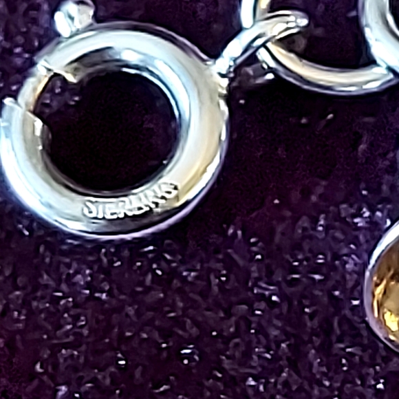 Sterling Silver Charm Bracelet - Picture 8 of 10